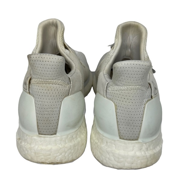 Adidas Boost X Pharrell Williams White Solar HU Glide Mesh Low Top Shoes Size 12 - Picture 7 of 13